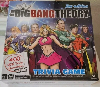 The Big Bang Theory Trivia Game Fan Edition Cardinal Games Factory Sealed  - Image 1 of 2