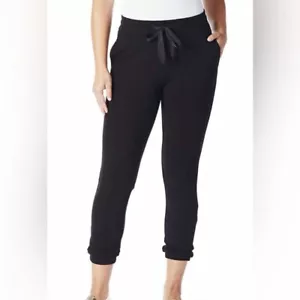 Jag Joggers Donna XS Kelsey Coulisse Ponte Maglia Spessa Nero - Foto 1 di 12