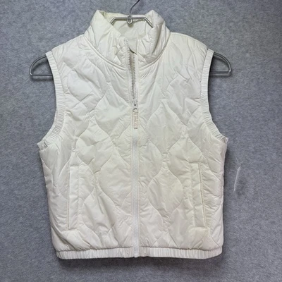 NWT Old Navy Girl's Quilted Puffer Vest De La Creme Size XL 14-16 New - Image 1 of 4