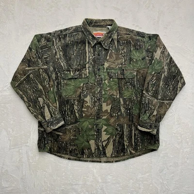 Camisa Winchester Para Hombres 2XL Camuflaje Abotonada Caza Exterior Bolsillo Foto 1 de 4