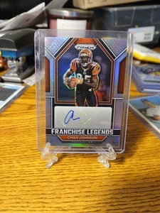 2022 Panini Prizm - Franchise Legends Signatures #FL-CJ Chad Johnson /149 - Bild 1 von 2