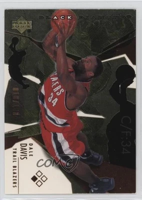 2003-04 Upper Deck Black Diamond Bronze /100 Single Diamond Dale Davis #46 - Image 1 of 2