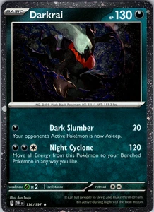 Darkrai Kosmos Holo 136/197 SV03: Obsidian Flames Rare - NM - Bild 1 von 2