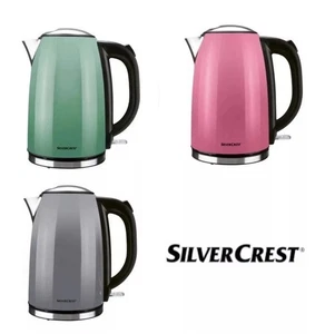 Silvercrest Bollitore Acciaio Inox 3100W Grigio◻️, Rosa🩷 O Verde 🟢Nuovo!!!🇩🇪 - Foto 1 di 7
