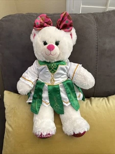 Build A Bear (BAB) 2014 flauschig weiß, Pfadfinder Keks Plüschtier Stofftier Teddy 16 Zoll - Bild 1 von 6