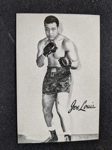 1947 Bond Bread Ausstellung Boxkarte # Joe Louis (EX) - Bild 1 von 3