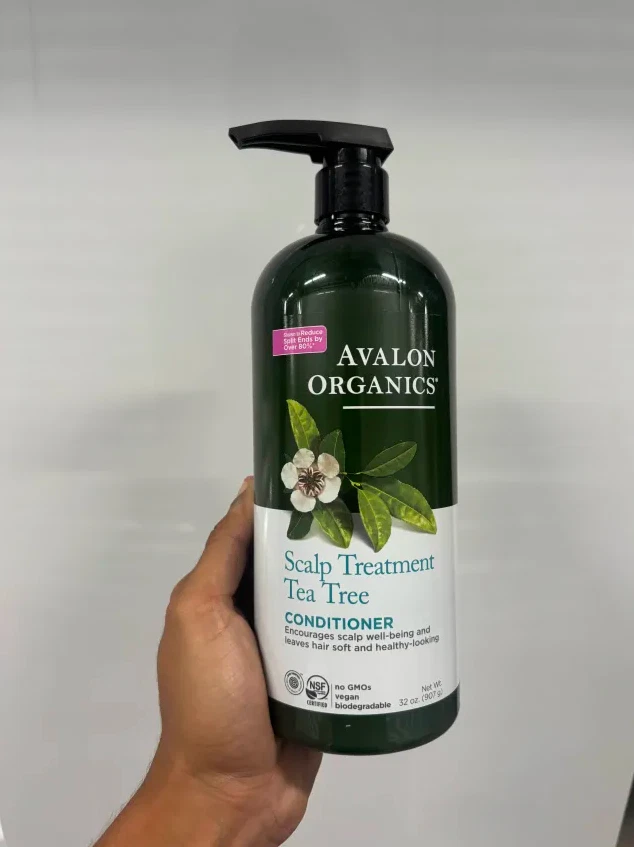Acondicionador de árbol de té para tratamiento del cuero cabelludo Avalon Organics, 32 oz Foto 1 de 3