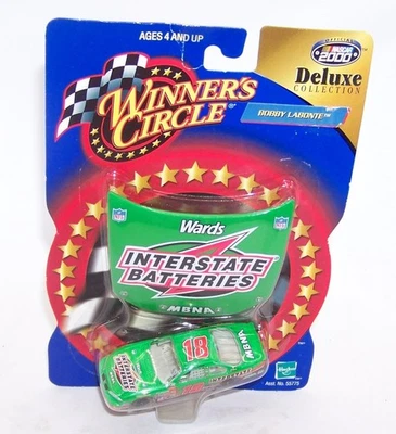 1:64 WINNERS CIRCLE 2000 #18 INTERSTATE BATTERIES BOBBY LABONTE DELUXE RACE HOOD - Image 1 of 2