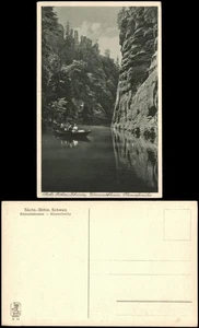 Jonsdorf (CZ) Janov Edmundsklamm / Edmundova Soutěska / Kamnitzklamm 1932 - Picture 1 of 3