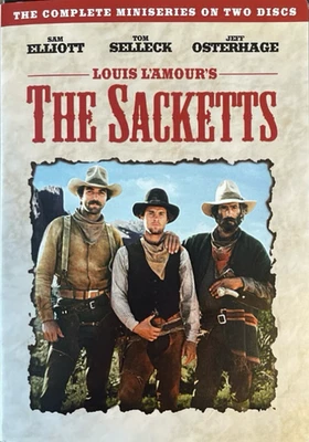 Louis L'Amour's The Sacketts Miniseries 2 DVD Set Tom Selleck Sam Elliott F1807 - Image 1 of 2