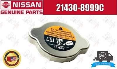 Tapa radiador Nissan OEM 21430-8999C para GT-R INFINITI G37 EX35 FX35 Q50 QX50 Foto 1 de 4