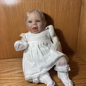 Reborn Baby Puppen 20 Zoll lächelnder Stoffkörper realistisch Neugeborenes lebensecht (9A) - Bild 1 von 11