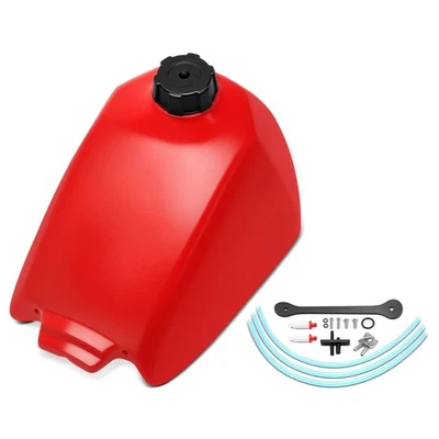 Tanque de combustível vermelho com tampa para Honda ATC90 1973 1974 1975 1976 1977 1978 ATC110 79-82 - Imagem 1 de 4