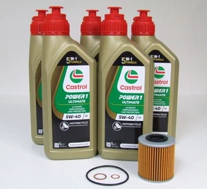 Kit de mantenimiento, kit de servicio, Castrol 5W-40 adecuado para BMW R 1300 GS/R/RS/RT - Imagen 1 de 2