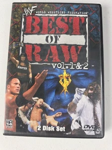 WWF Best of RAW Vol. 1 & 2 2-DVD Set 2001 komplett und neuwertig original - Bild 1 von 5