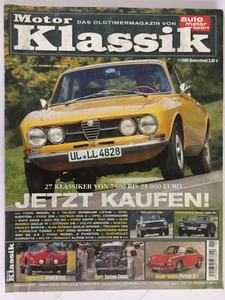 Motor Klassik 11/2004, Porsche 911, Alfa Bertone, Mercedes Triumph - Bild 1 von 1