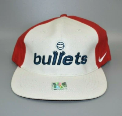 Washington Bullets Nike Michael Jordan #23 Flex Fitted Cap Hat - Fits Like 7 1/2 - Image 1 of 4