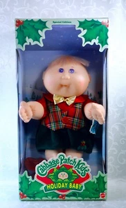 Cabbage Patch Kids, Holiday Baby, ""Milton Darrell", ""25 de diciembre", #17605, 1997. - Imagen 1 de 10