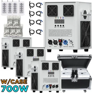 4X 700W Kaltfunkenmaschine Feuerwerk Bühneneffekt DMX Hochzeit mit Flightcase USA - Bild 1 von 30