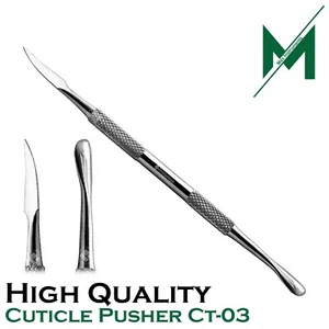Professional Cuticle Dead Skin Remover Manicure Pedicure Pusher Tools Nail Art - Picture 1 of 3
