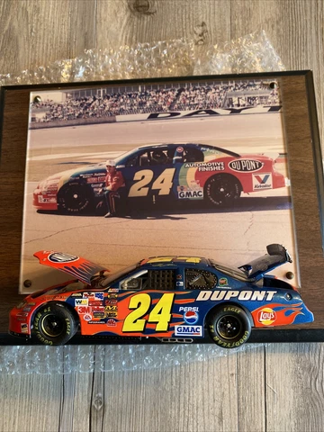 Jeff Gordon NASCAR plaque Winston Cup 1995 Rookie Of Year 1993- Diecast Bundle Cover