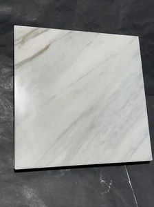 10”Square White MARBLE Base for Large Bronze,  Lamp or Art Sculpture NOS - Picture 1 of 12