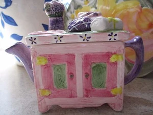 KÜNSTLERMOTIV ~ MINI KERAMIK TEEKANNE - Bild 1 von 8