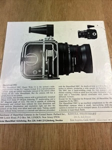 Vintage Hasselblad SWC Super Wide C Brochure  - Picture 1 of 3
