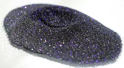 Terciopelo Negro Metal Cuadrado Escama Brillo 1 LB .008 0.008 Pintura Hot Rod Motocicleta Foto 1 de 4