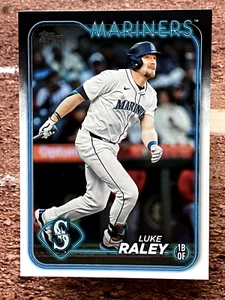 2024 Topps Update Luke Raley #US260 Seattle Mariners - Bild 1 von 2