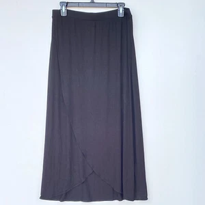 Maxi Falda CHICO'S 1 Mediana con Dobladillo Tulipán Negro Rayo Cintura Elástica Elastizada 8 10 - Imagen 1 de 6