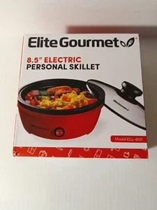 Electric Skillet Nonstick Griddle Pan Portable Small Stir Fryer RV Camp Trailers - Picture 1 of 8