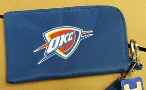 Oklahoma City Thunder OKC ID Wallet Wristlet Cell Phone Case Charm 14 Purse Gift - Picture 1 of 3