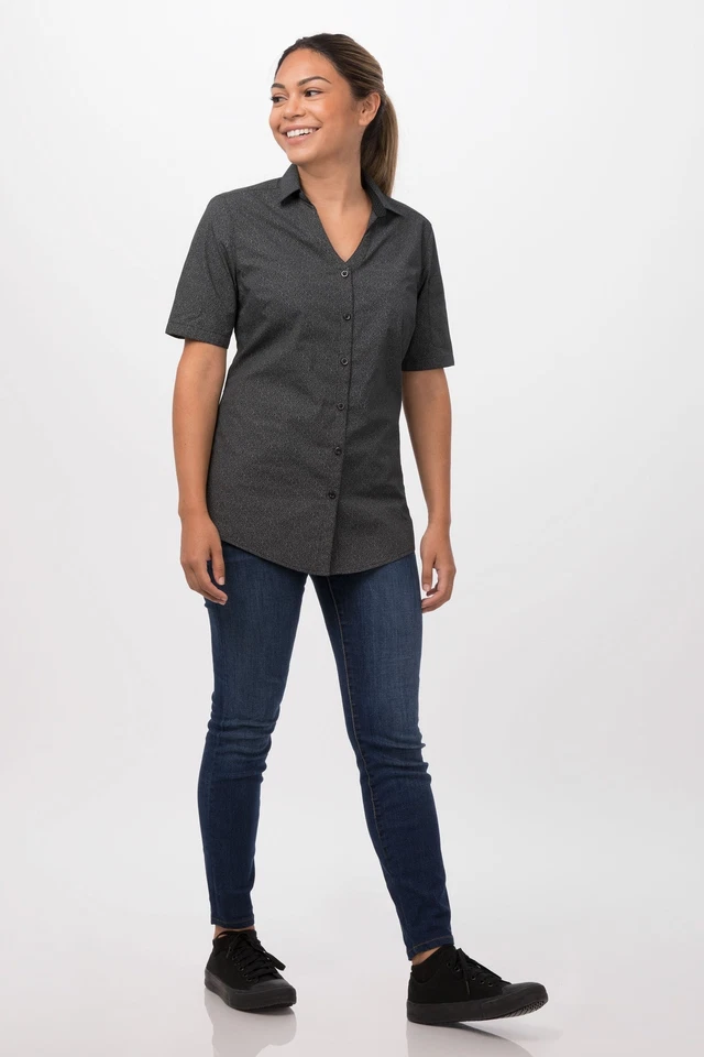 Chef Works Womens Charleston Shirt (SHC07W) - Image 1 of 1