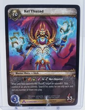 Kel'Thuzad Scourgewar 21/270 EPIC World of Warcraft Tcg