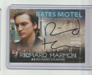 Bates Motel TV Show Autograph Trading Card Richard Harmon Richard Sylmore (03) - Picture 1 of 2