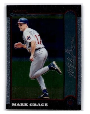 1999 Bowman Chrome - #64 Mark Grace - Image 1 of 2
