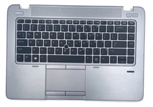 Genuine HP EliteBook 745 G1 G2 Palmrest Keyboard Touchpad 779683-001 - Picture 1 of 5