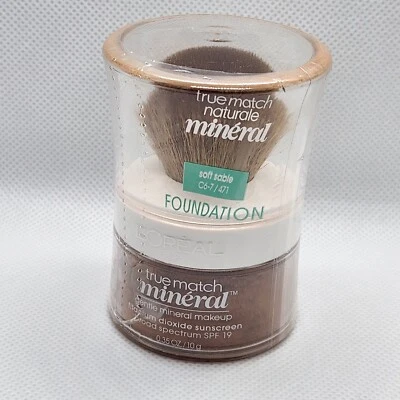 L'Oreal Paris Foundation True Match Naturale Mineral Makeup Soft Sable 471 - Image 1 of 4