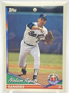 Nolan Ryan 1994 Topps Major League 27 Seasons Baseball Card #34 - Picture 1 of 3