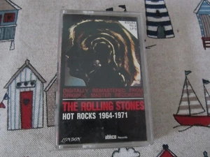 THE ROLLING STONES HOT ROCKS 1964 - 1971 LONDON RECORDS DOUBLE PLAY CASSETTE - Picture 1 of 6