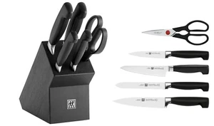 ZWILLING Gourmet Messerblock 6-tlg Schwarz - Picture 1 of 1