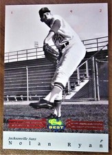 1992 CLASSIC BEST  HOF NOLAN RYAN (Red Insert) # BC1 NM/MT - JACKSONVILLE SUNS