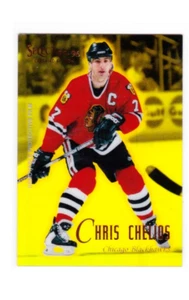 1995 1995-96 SELECT CERTIFIED CHRIS CHELIOS MIRROR GOLD 2 CHICAGO BLACKHAWKS - Bild 1 von 1