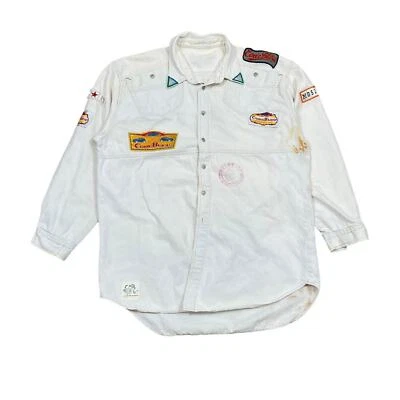 Vintage 80s Code Bleu Denim Jacket Heavy Weight Champ Men's XL - Image 1 of 4