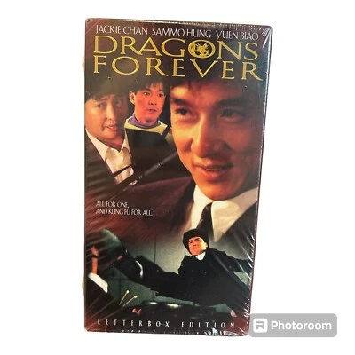 Dragons Forever (VHS, 1998, English Subtitled Version) - Partially Sealed - Image 1 of 4