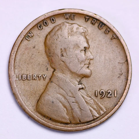 1921 Lincoln Wheat Cent Penny LOWEST PRICES ON THE BAY!  FREE SHIPPING! Cover