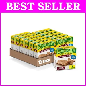 Whole Grain Almond Butter Biscuit Sandwiches - Perfect Breakfast & Snack, 2 Pack - Picture 1 of 10