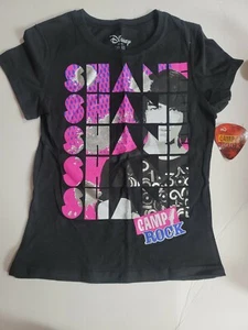 Disney Camp Rock Girls T-Shirts Black Size Medium 10-12 NWT - Picture 1 of 1