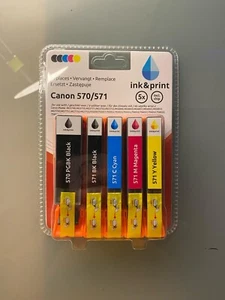 Druckerpatronen Ink&Print Canon 570/571 550/551 XL EPSON 29 EPSON 03 HP 364 XL - Bild 1 von 2